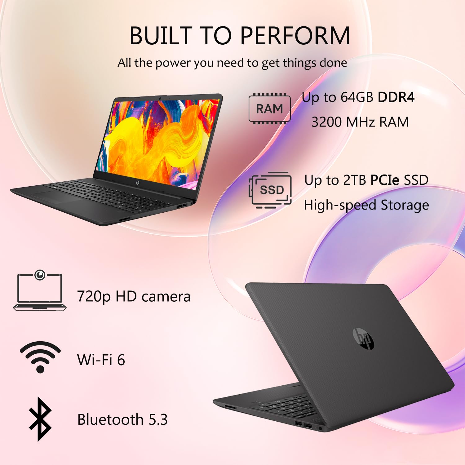 Amazon.com: HP 15 G9 Laptop, Powerful Intel i3-1315U up to 4.5GHz